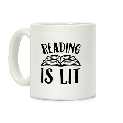 Reading Is Lit Coffee Mug