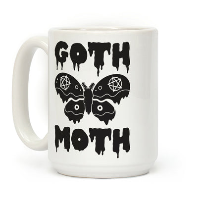 Goth Moth Coffee Mug