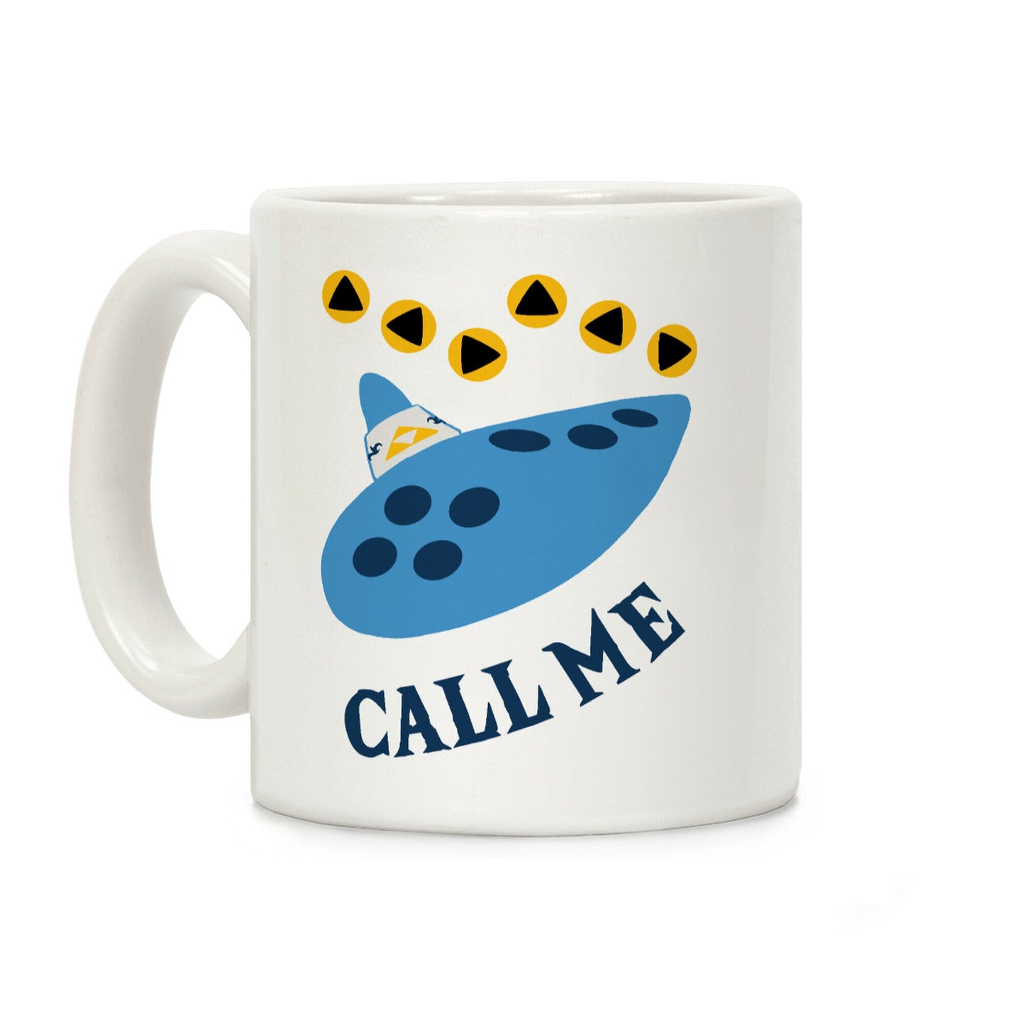 Call Me Zelda Ocarina Coffee Mug