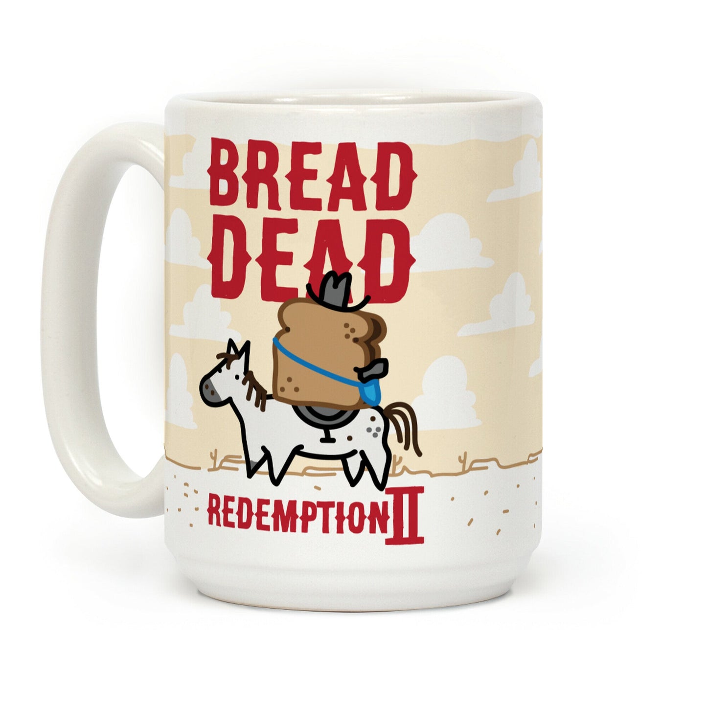 Bread Dead Redemption 2 Coffee Mug