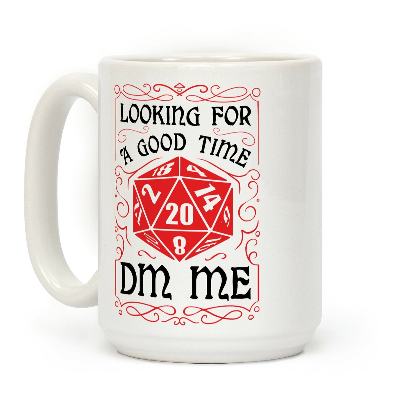 Looking For A good time, DM Me Coffee Mug