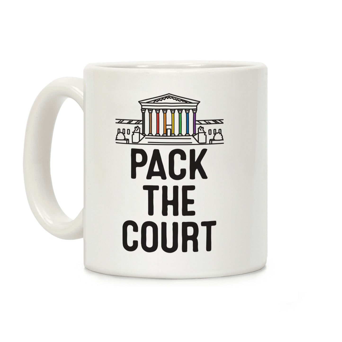 Pack The Court with Pride Coffee Mug