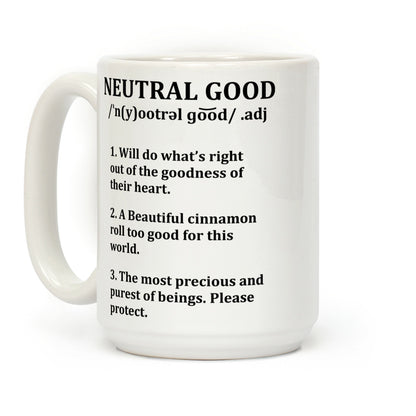 Neutral Good Definition Coffee Mug