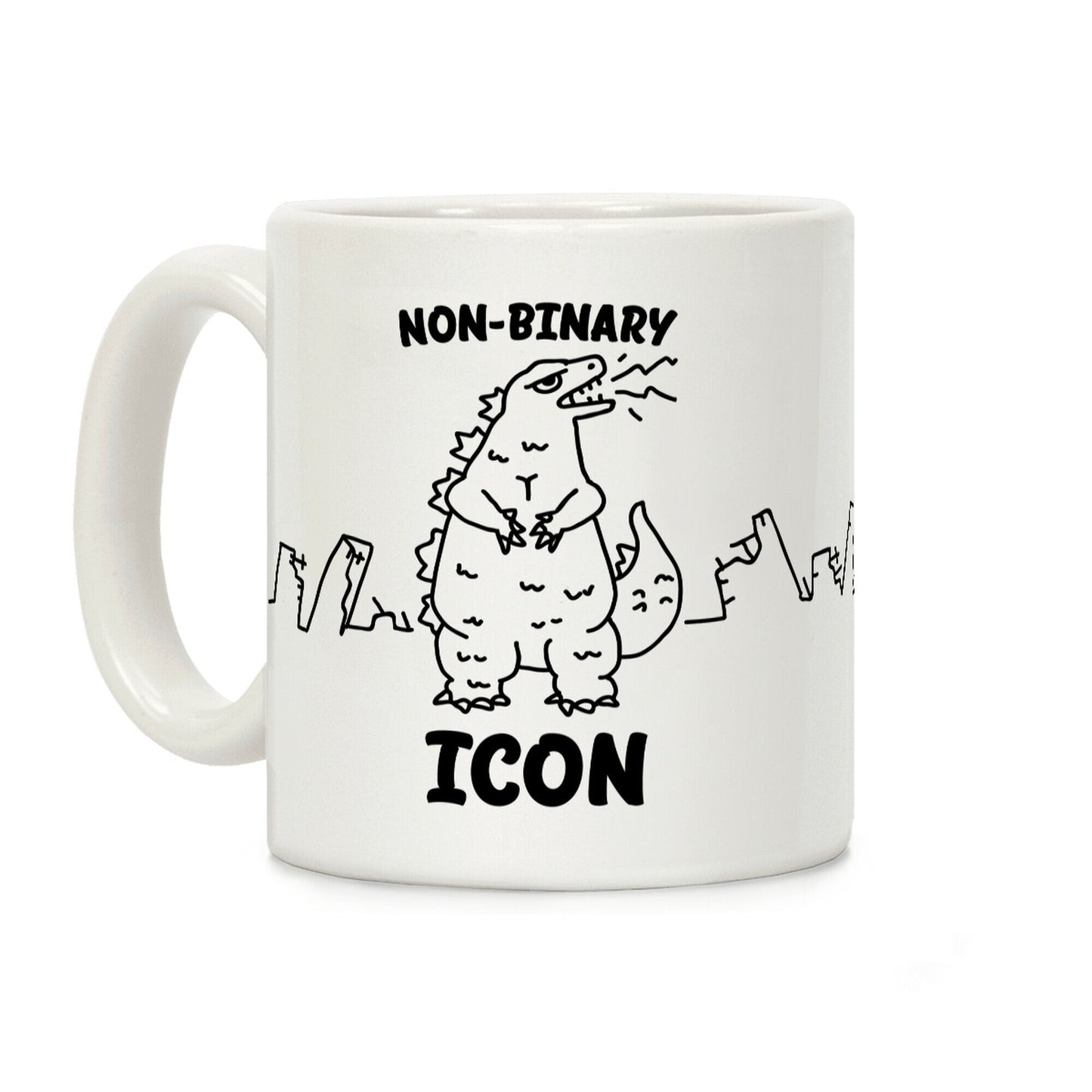 Non-Binary Icon Coffee Mug