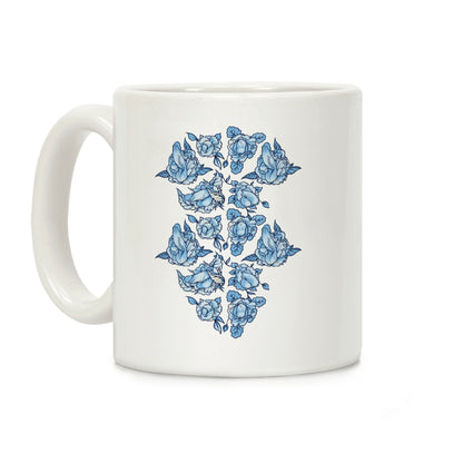 Floral Penis Collage Coffee Mug