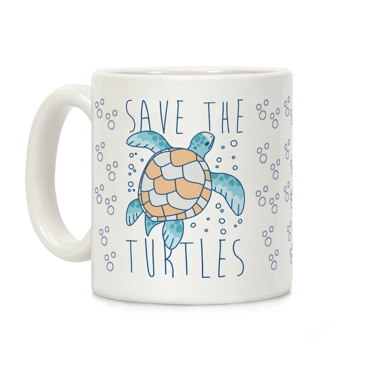 Save the Turtles Coffee Mug