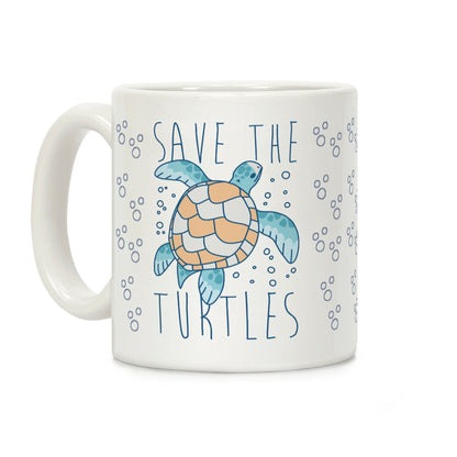 Save the Turtles Coffee Mug