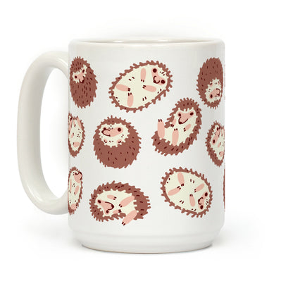 Floaty Hedgehogs Coffee Mug
