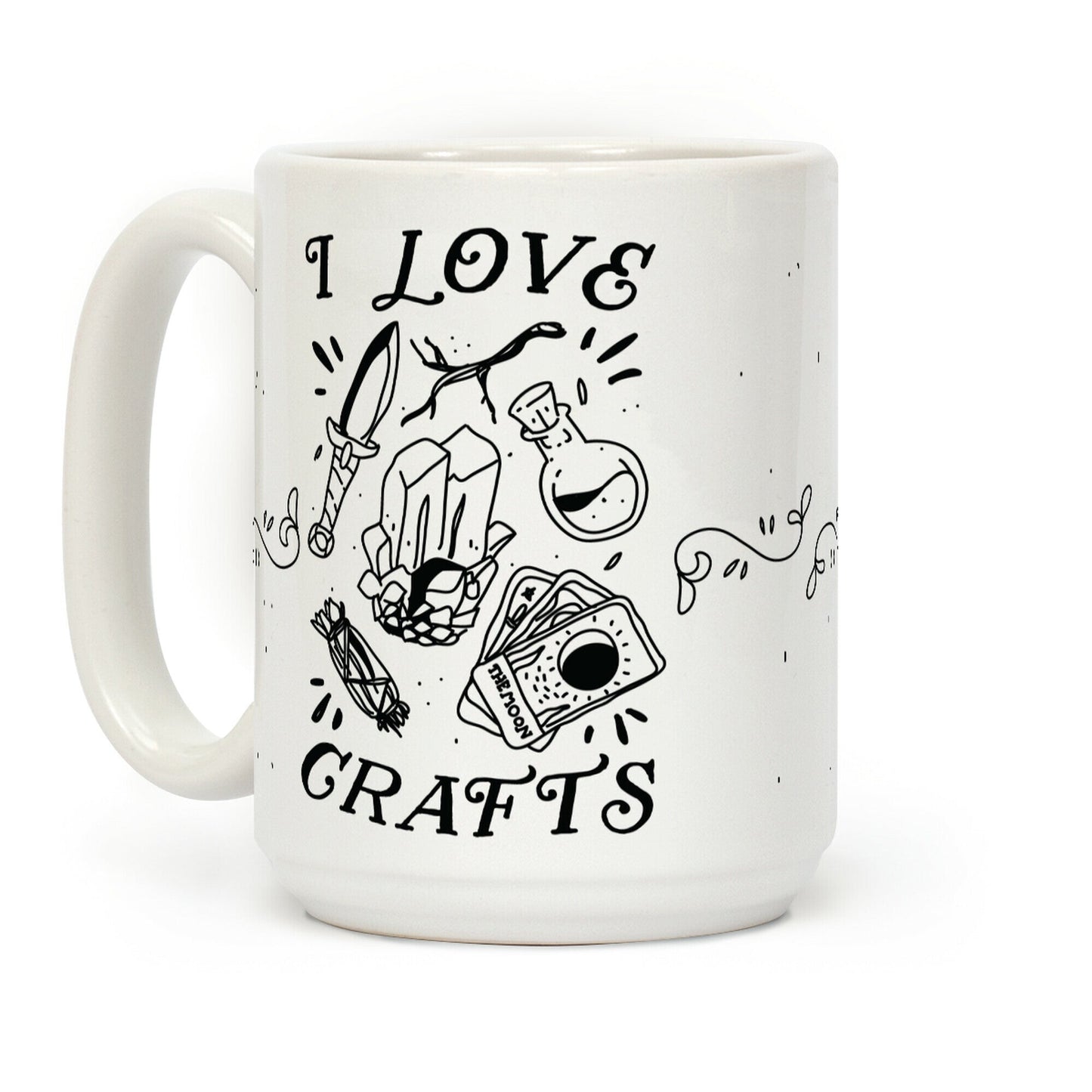 I Love (Witch) Crafts Coffee Mug
