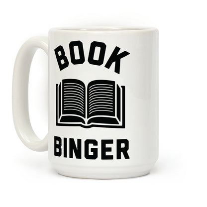Book Binger Coffee Mug