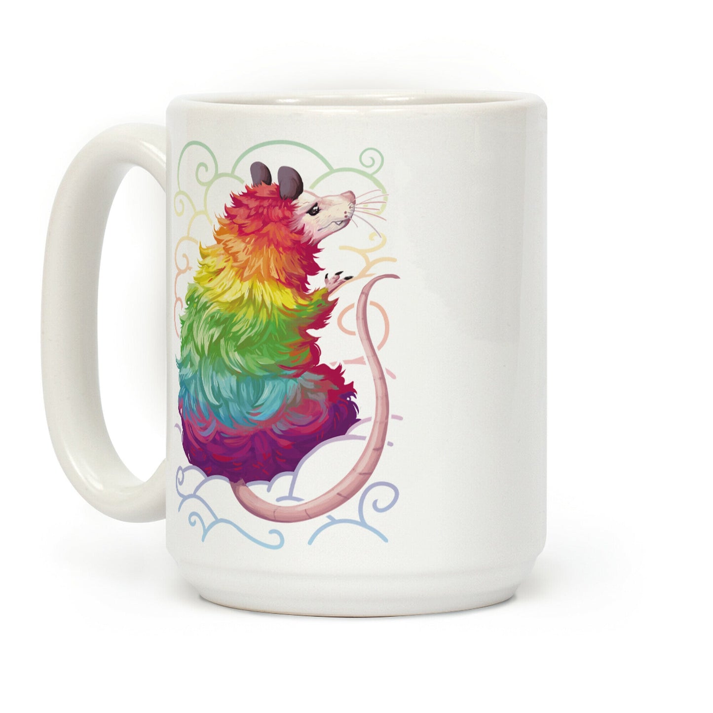 Rainbow Possum Coffee Mug