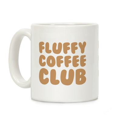 Fluffy Coffee Club Coffee Mug