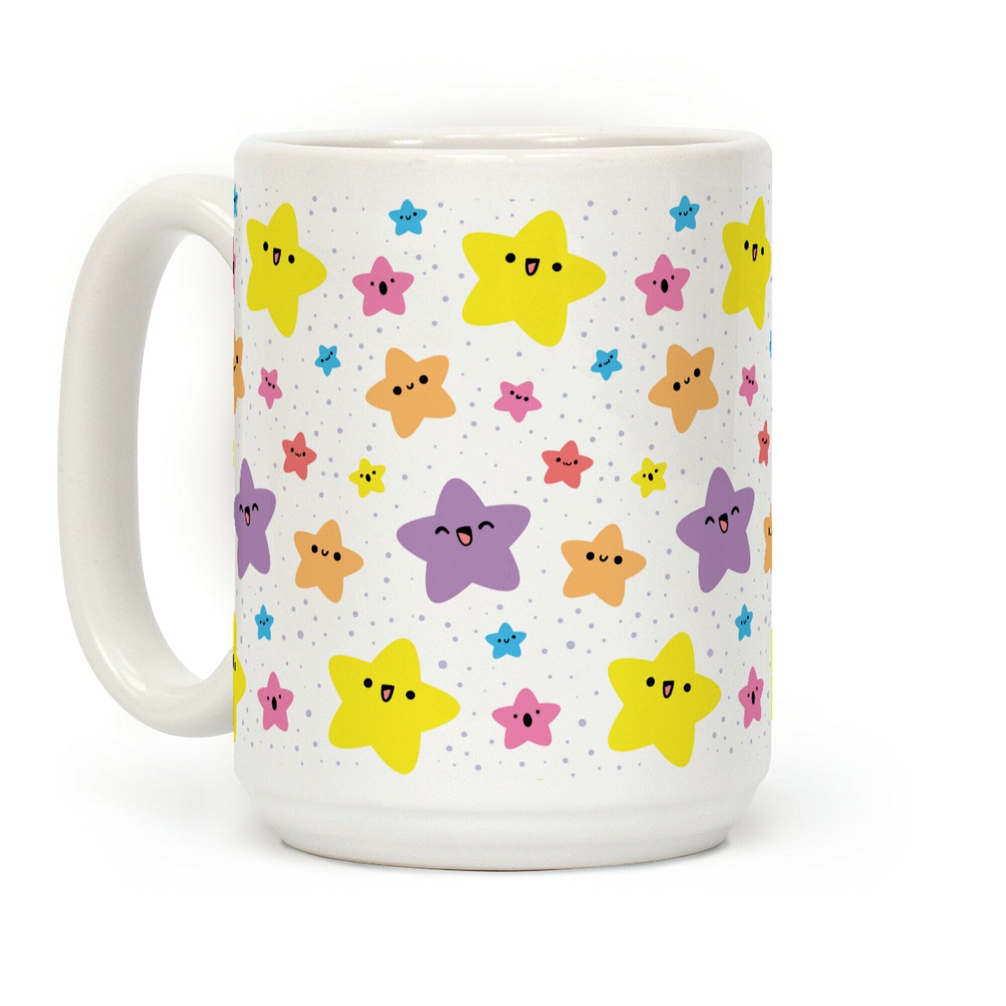 Cute Stars Pattern Coffee Mug