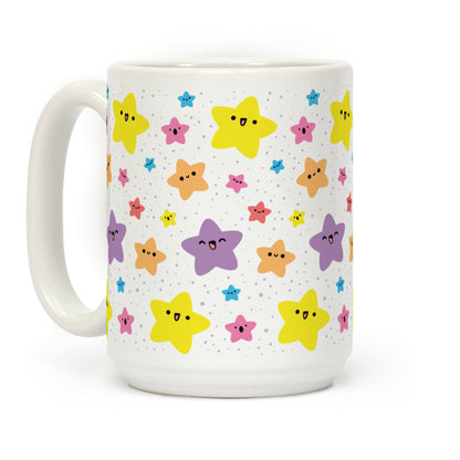Cute Stars Pattern Coffee Mug