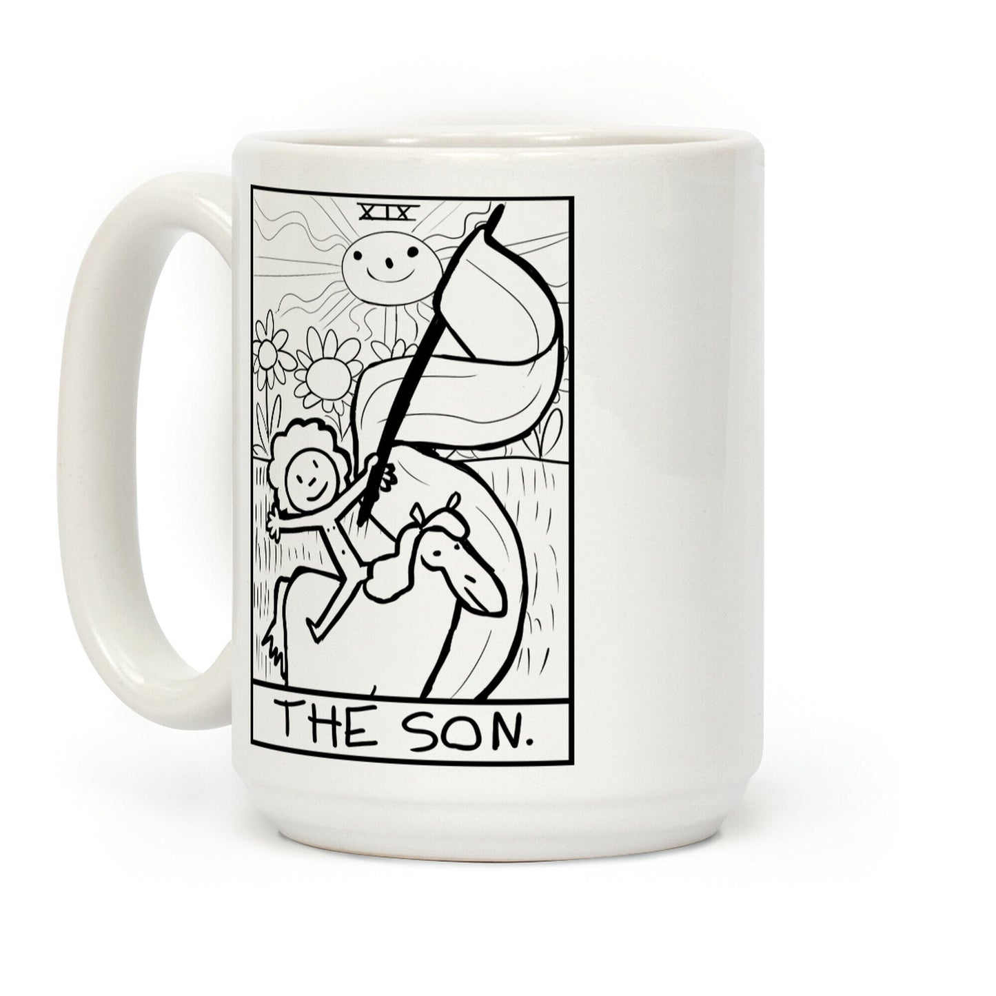 Badly Drawn Tarots: The Sun Coffee Mug