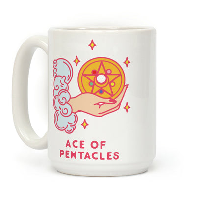 Ace of Pentacles Transformation Brooch Coffee Mug