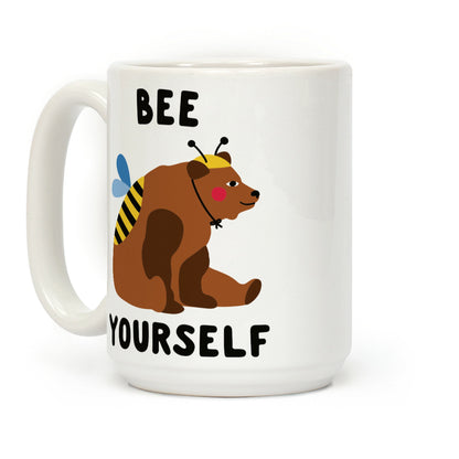 Bee Yourself Bear Coffee Mug