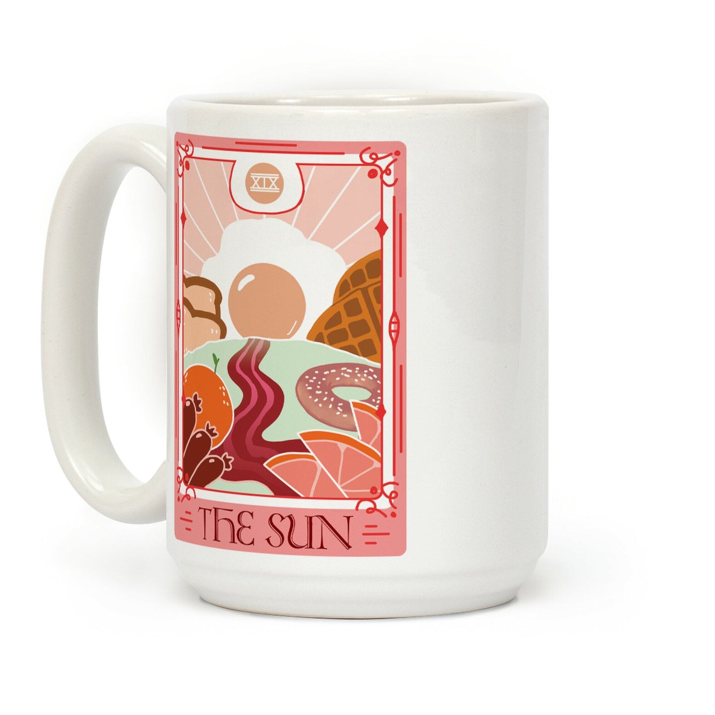 The Sun Breakfast Tarot Coffee Mug