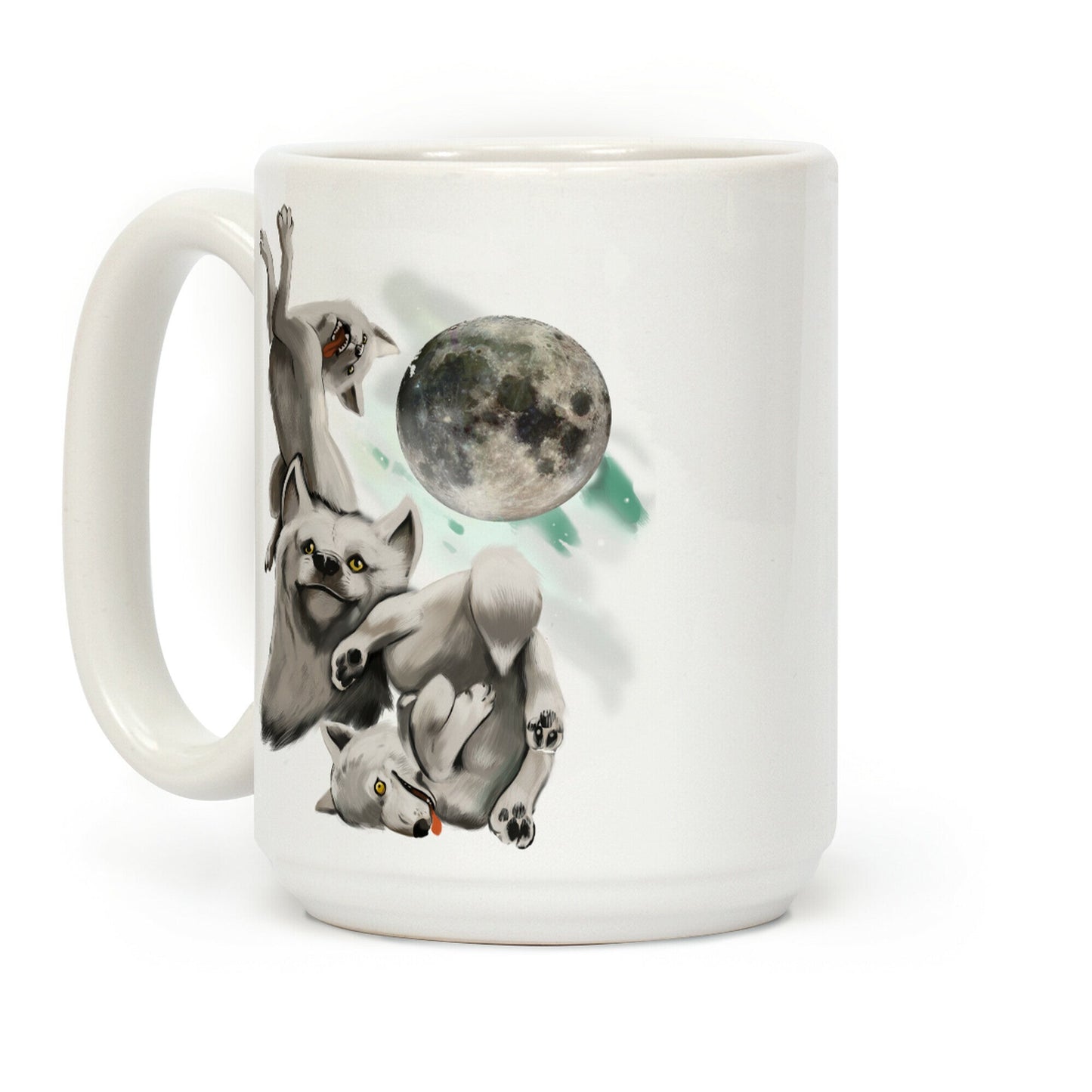 Three Wolf Moon Moon Coffee Mug
