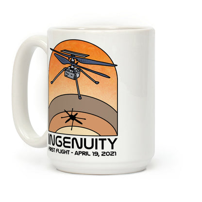 Ingenuity First Flight Date Coffee Mug