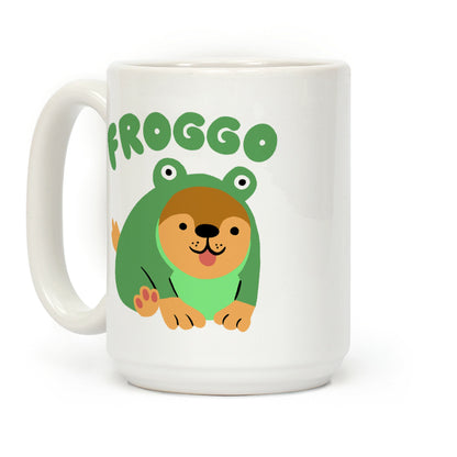 Froggo Doggo Frog Coffee Mug