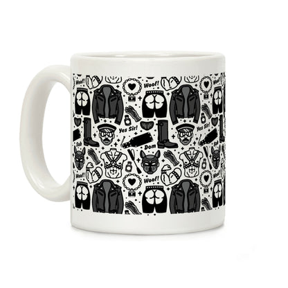 Leather Daddy Pattern Coffee Mug