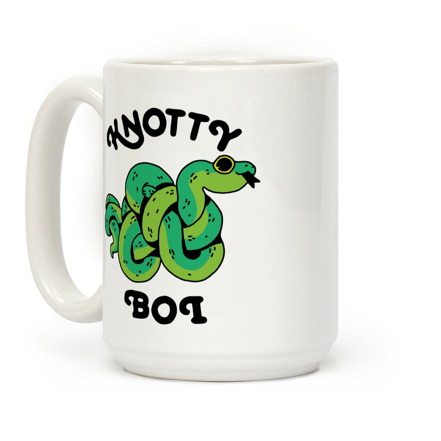 Knotty Boi Snake Coffee Mug