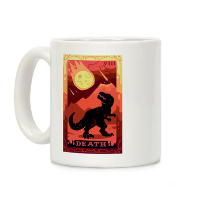 Death Dino Tarot Coffee Mug