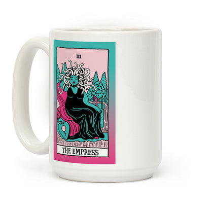 Creepy Cute Tarots: The Empress Medusa Coffee Mug