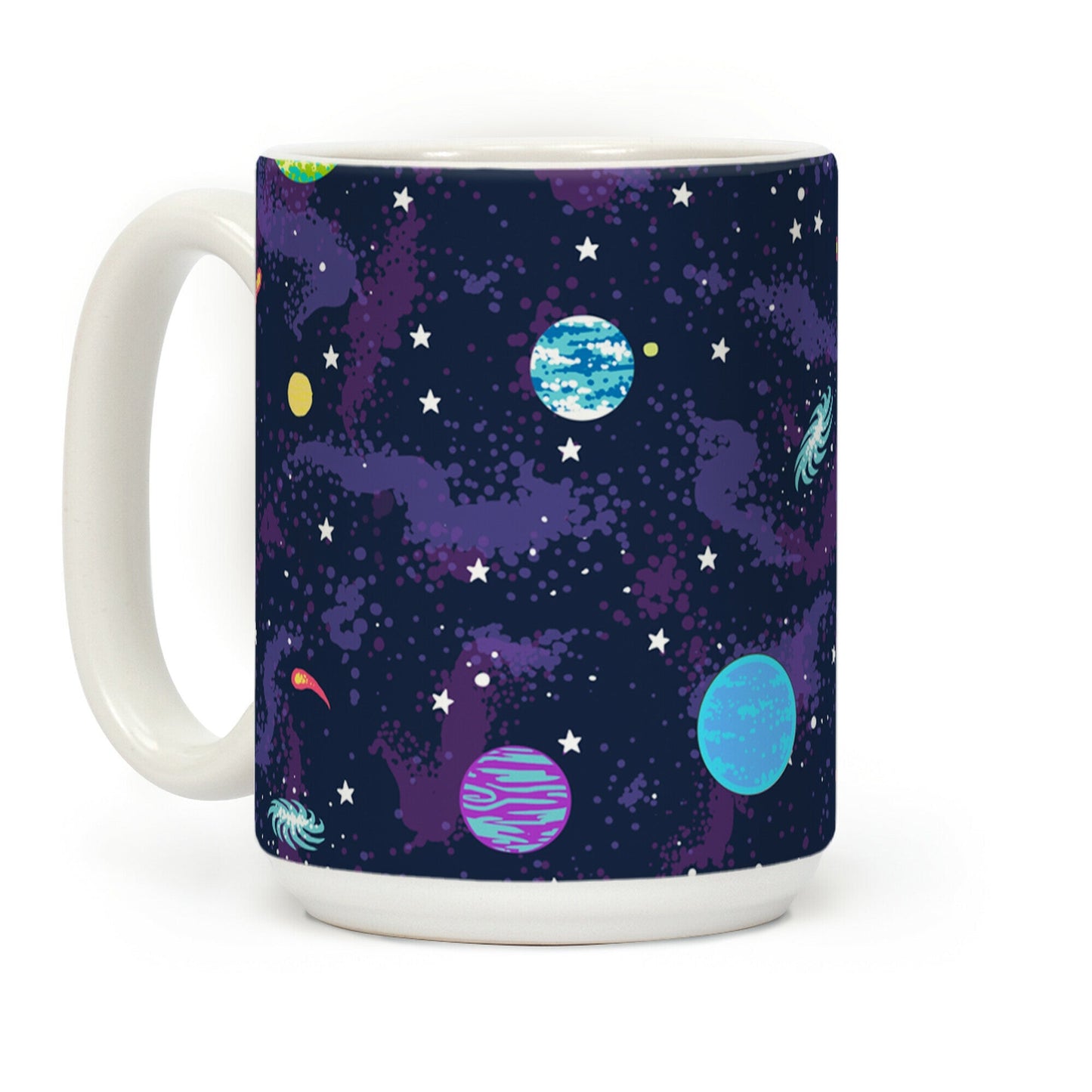 90s Cosmic Planet Coffee Mug