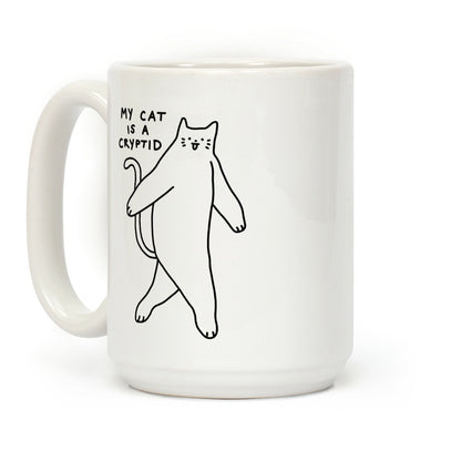 My Cat Is A Cryptid Coffee Mug