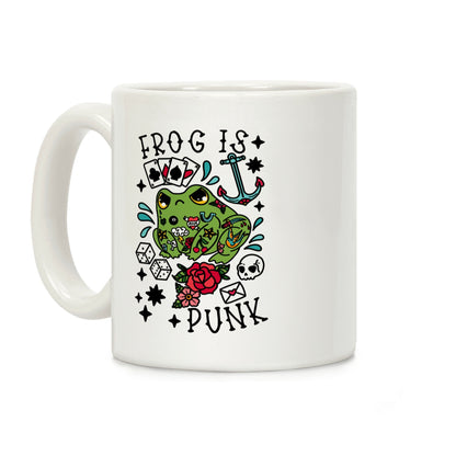 Frog Is Punk Coffee Mug