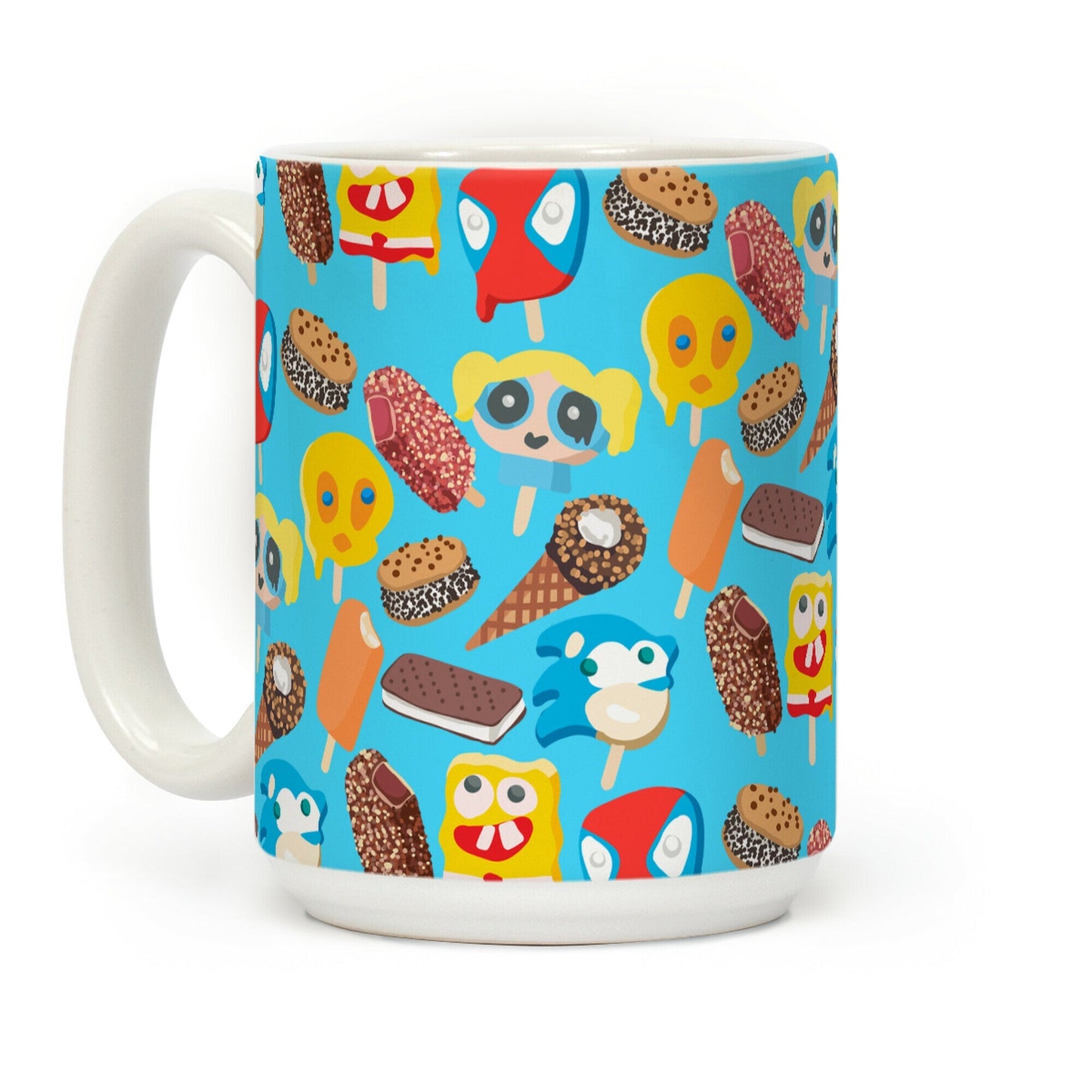 Ice Cream Truck Treats Pattern Coffee Mug