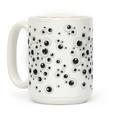 Googly Eye Pattern Coffee Mug
