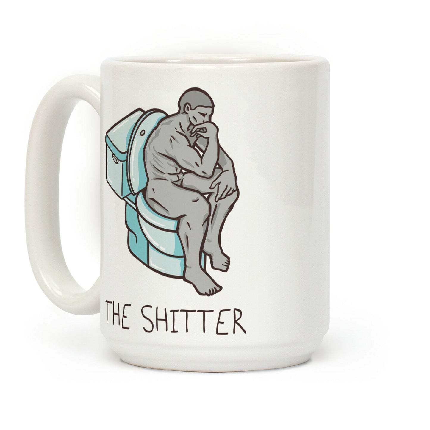 The Shitter Parody Coffee Mug