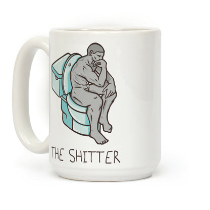 The Shitter Parody Coffee Mug