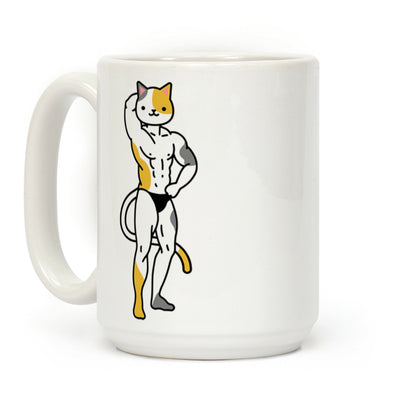 Buff Cat Calico Coffee Mug