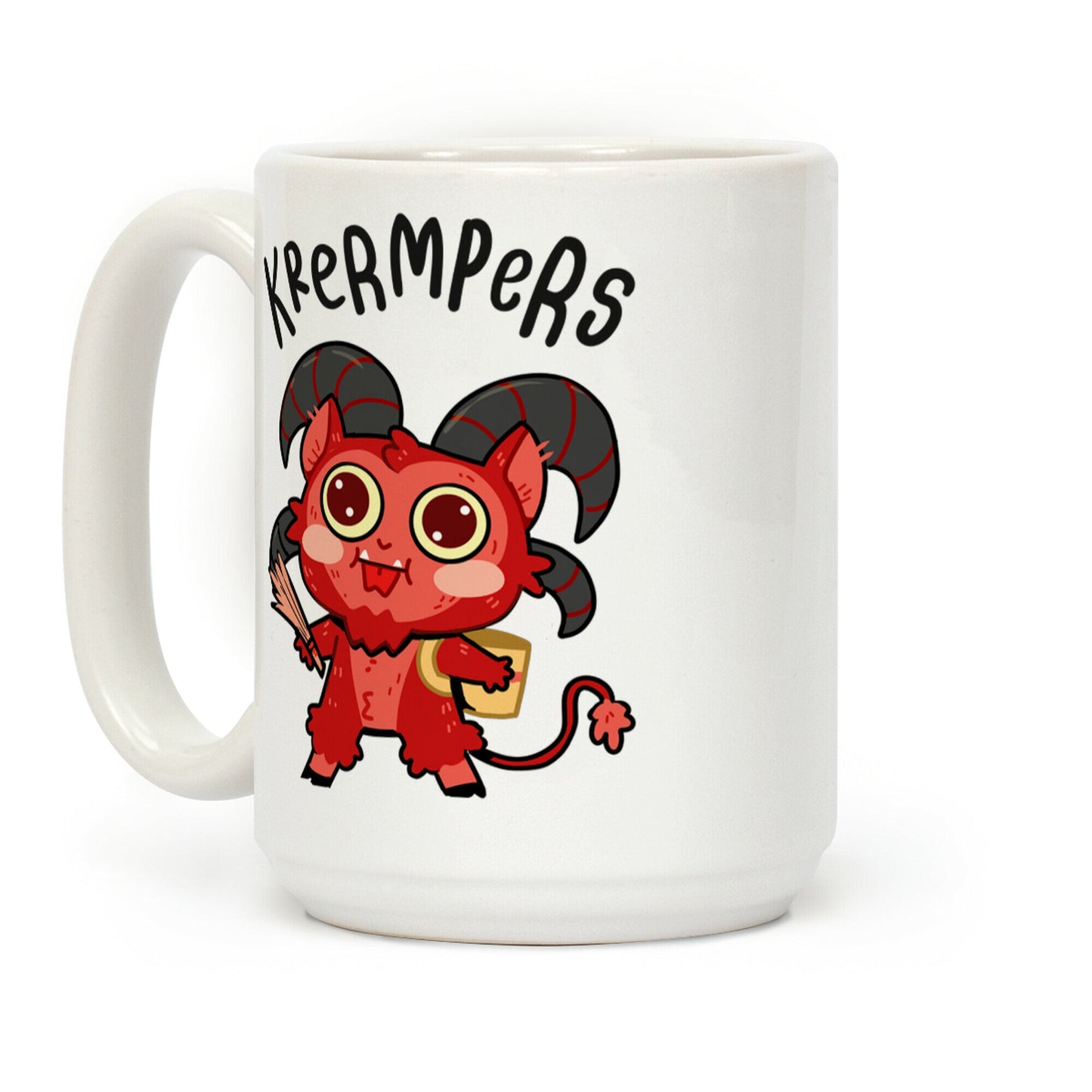 Krermpers Derpy Krampus Coffee Mug