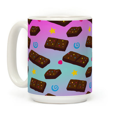 Stellar Brownie Pattern Coffee Mug