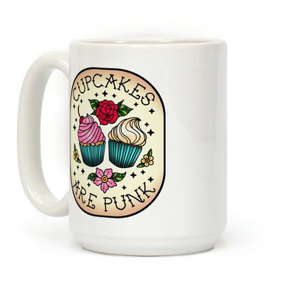 Cupcakes Are Punk Coffee Mug