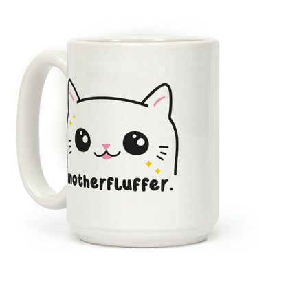Cuss Cat Motherfluffer Coffee Mug