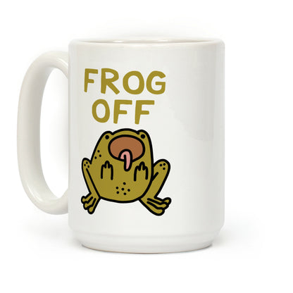 Frog Off Coffee Mug