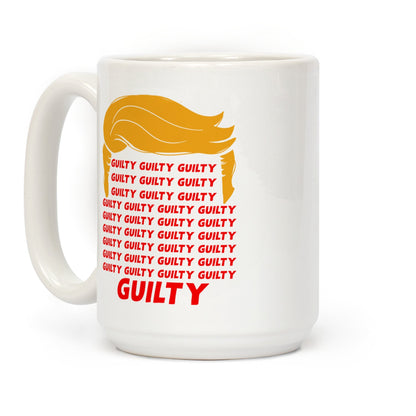 34 Times Guilty Trump Coffee Mug