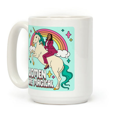 Women are Magical Kamala Harris Unicorn Coffee Mug