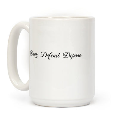 Deny Defend & D-Move 2 Mug
