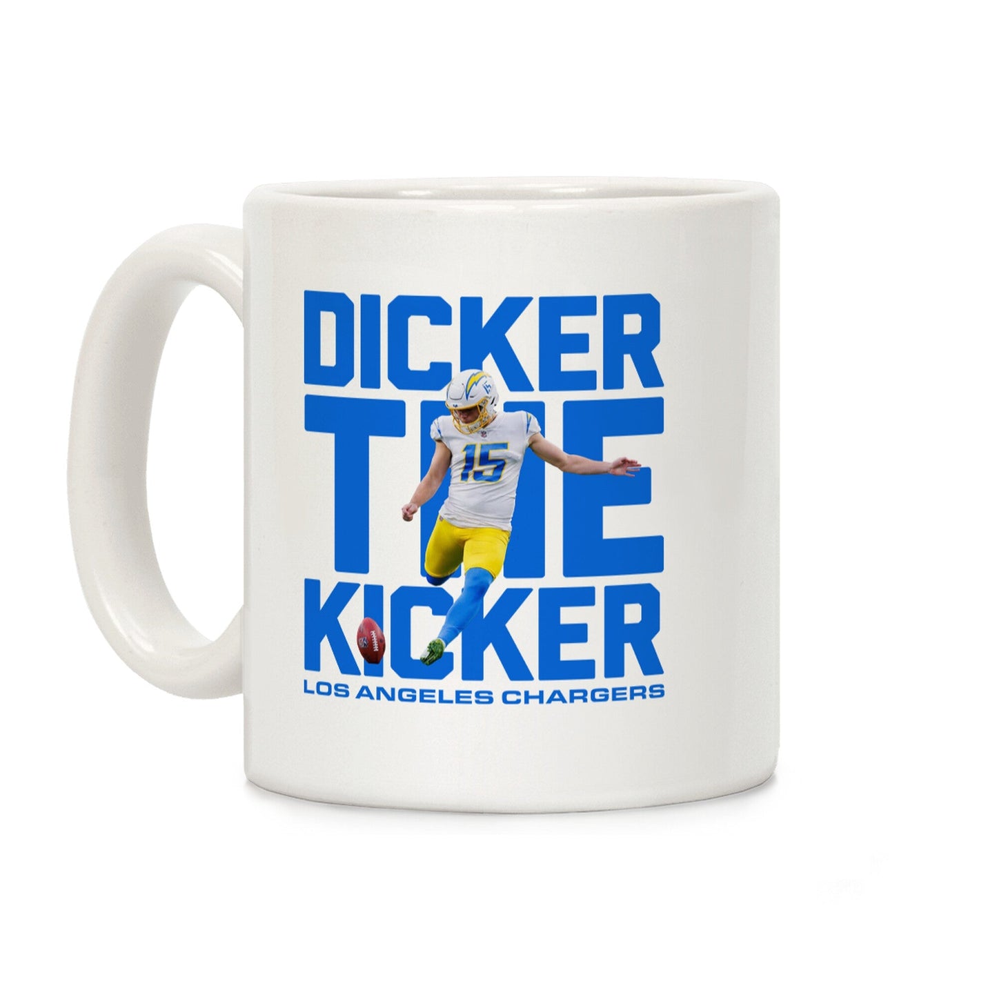 Dicker the Kicker Coffee Mug