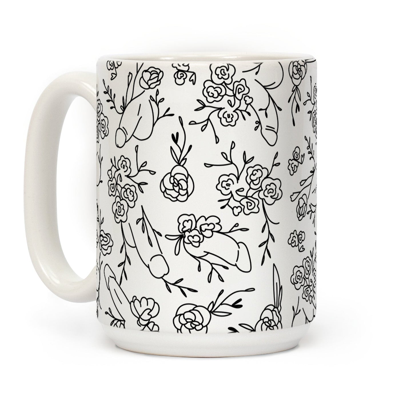 Artsy Peen Mug Coffee Mug