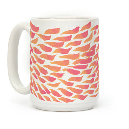 Watercolor Flower Petals Coffee Mug