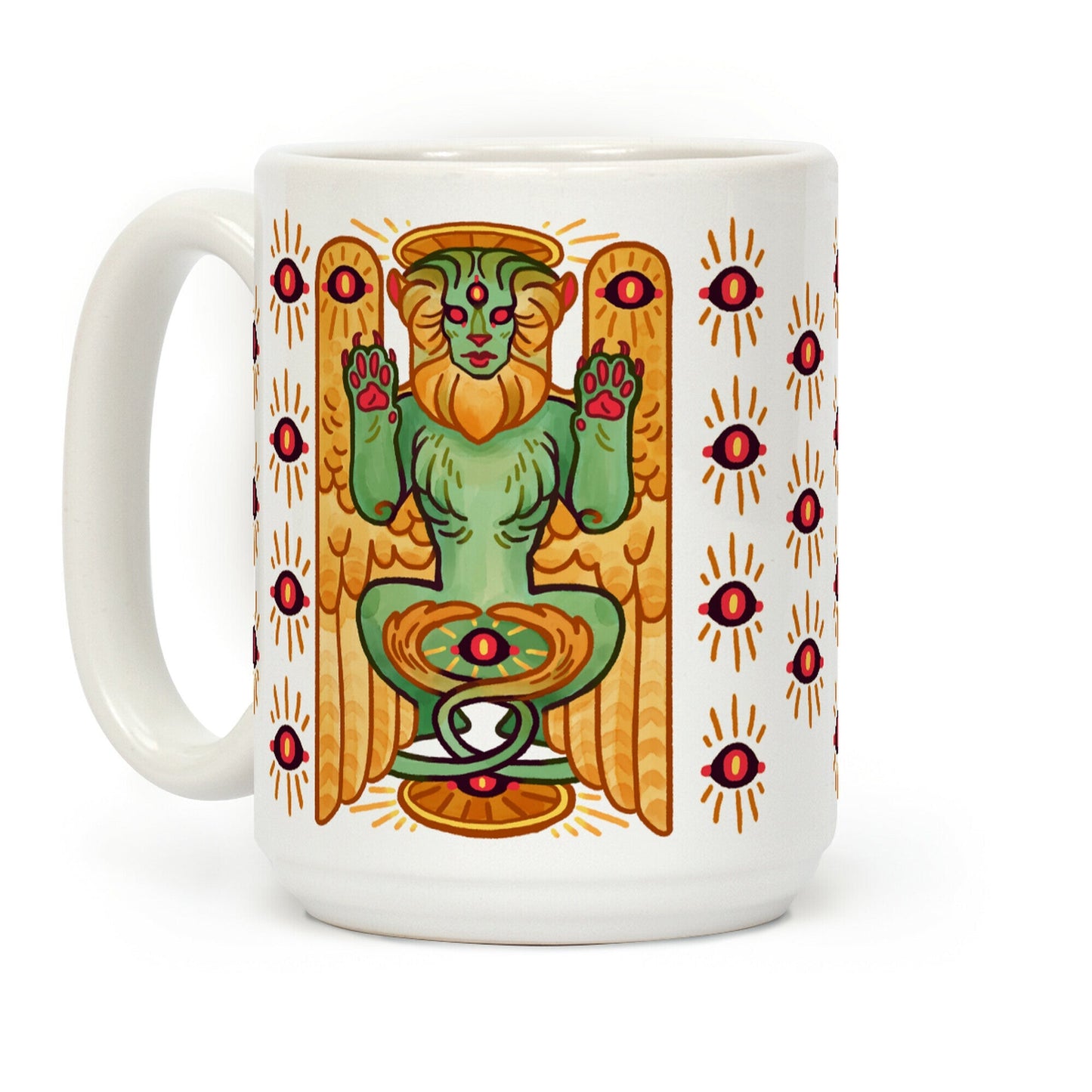 All-Seeing Sphinx Coffee Mug