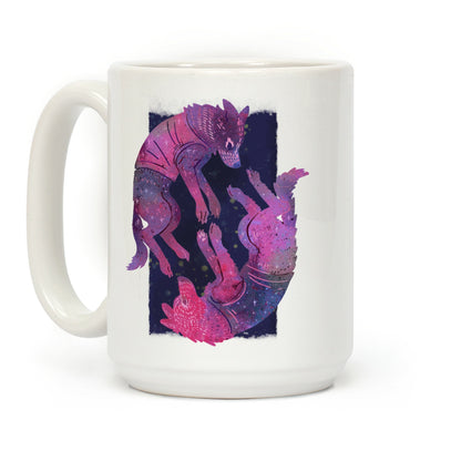 Astronaut Dogs Belka & Strelka Coffee Mug